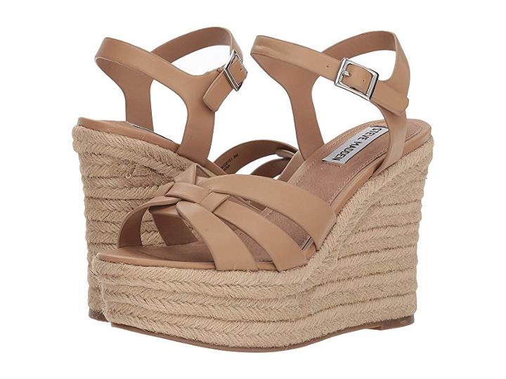 Steve Madden Knight Espadrille Wedge Sandal (tan) Women's Wedge Shoes