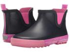 Kamik Kids Rainplaylo (little Kid) (navy/magenta) Girls Shoes