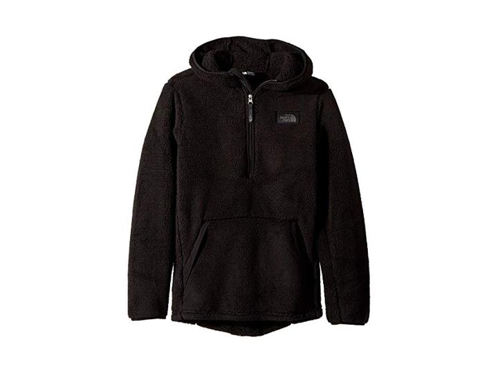 The North Face Kids Campshire Pullover Hoodie (little Kids/big Kids) (tnf Black) Boy's Sweatshirt