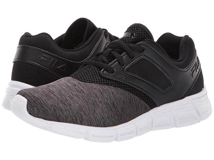 Fila O-ray Running (black Heather/black/white) Women's Shoes