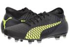 Puma Future 18.4 Fg/ag (puma Black/fizzy Yellow/asphalt) Men's Soccer Shoes