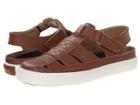 Polo Ralph Lauren Kids Sander Fisherman (little Kid) (tan Leather) Kid's Shoes