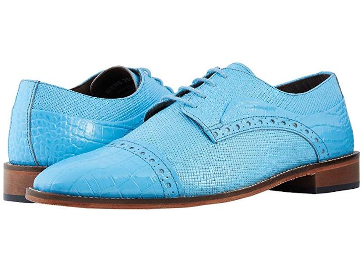 Stacy Adams Rodrigo (blue Topaz) Men's Shoes