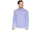 Calvin Klein The Classic 1/4 Zip (vinca Blue) Men's Clothing