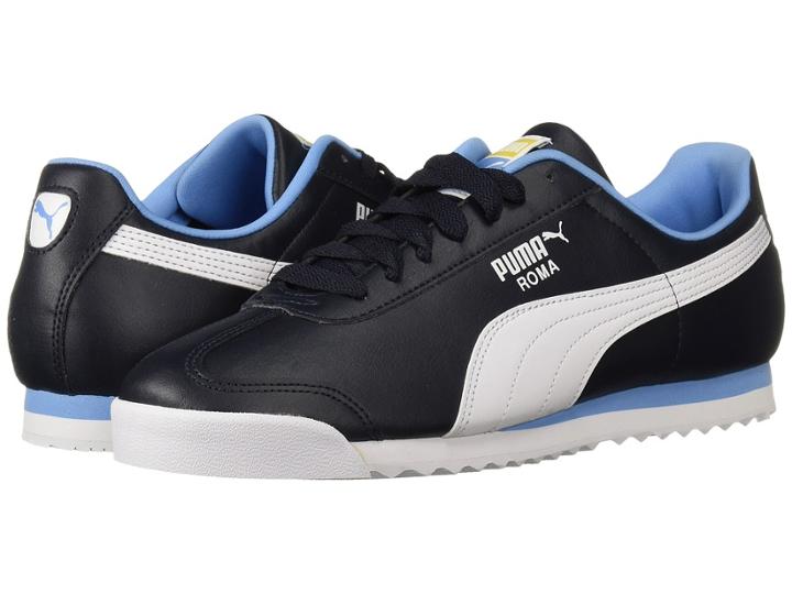 Puma Roma Basic (night Sky/puma White) Men's  Shoes