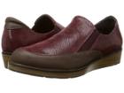 Naot Cherish (brown Shimmer Nubuck/reptile Burgundy Leather) Women's Shoes
