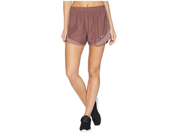Nike Dry Tempo Short (smokey Mauve/smokey Mauve/wolf Grey 1) Women's Shorts