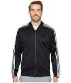 Adidas Sport Id Track Bomber Jacket (black/white) Men's Jacket