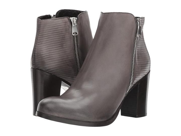 Cordani Bryson (grey Leather) Women's Zip Boots