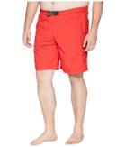 Columbia Plus Size Palmerston Peaktm Shorts (red Spark) Men's Shorts