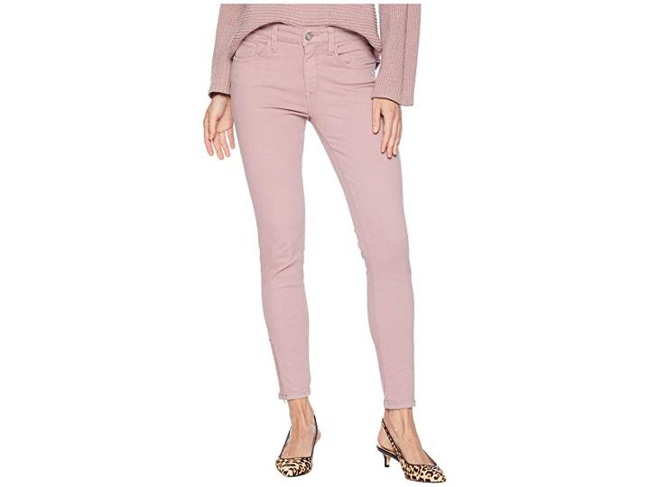Mavi Jeans Adriana Ankle Zip Jeans In Light Rose Twill (light Rose Twill) Women's Jeans