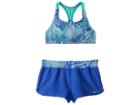 Nike Kids Amp Axis Racerback Sport Top Short Set (big Kids) (racer Blue) Girl's Swimwear Sets