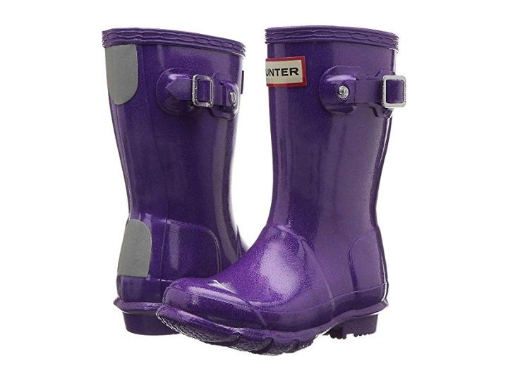Hunter Kids Original Starcloud (toddler/little Kid) (acid Purple) Girls Shoes