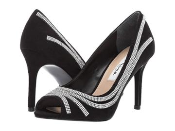 Nina Rylinn (true Black Glam Suede) Women's Shoes