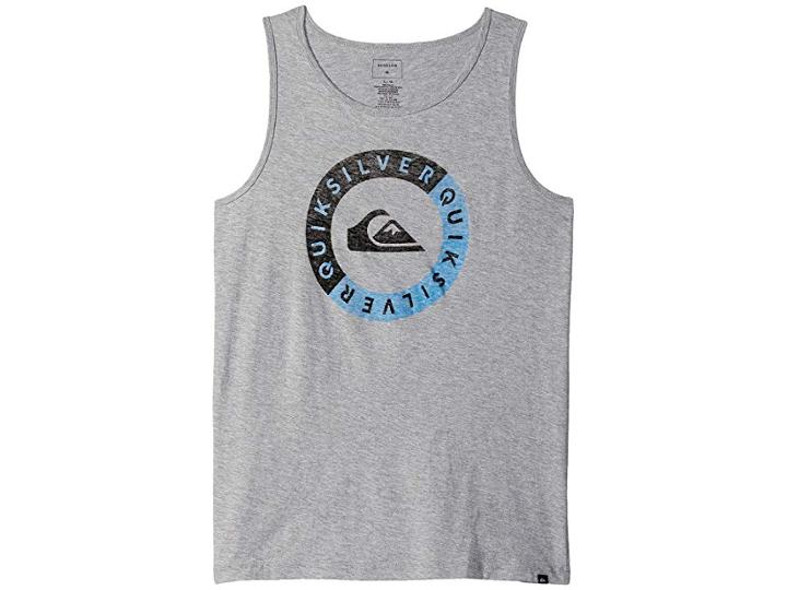 Quiksilver Kids Shores Away Tank Top (big Kids) (athletic Heather) Boy's Sleeveless