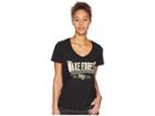 Champion College Wake Forest Demon Deacons University V-neck Tee (black) Women's T Shirt