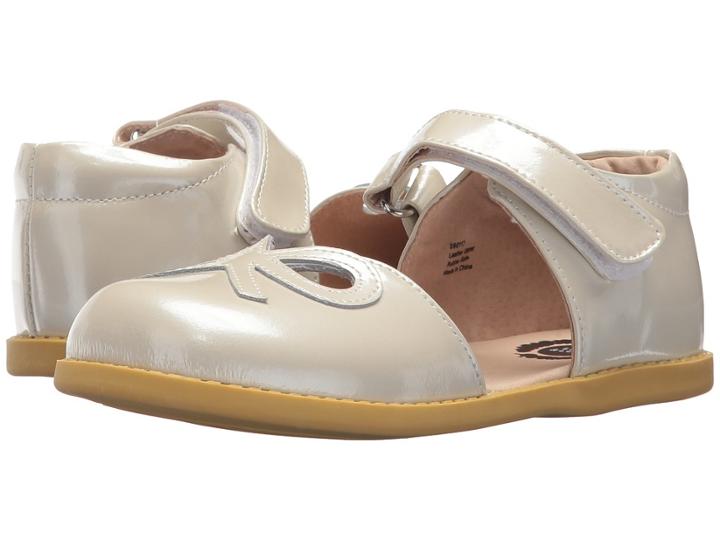 Livie & Luca Bow (little Kid) (cloud Shimmer) Girl's Shoes