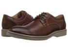 Florsheim Union Plain Toe Oxford (chocolate Leather/suede) Men's Lace Up Casual Shoes
