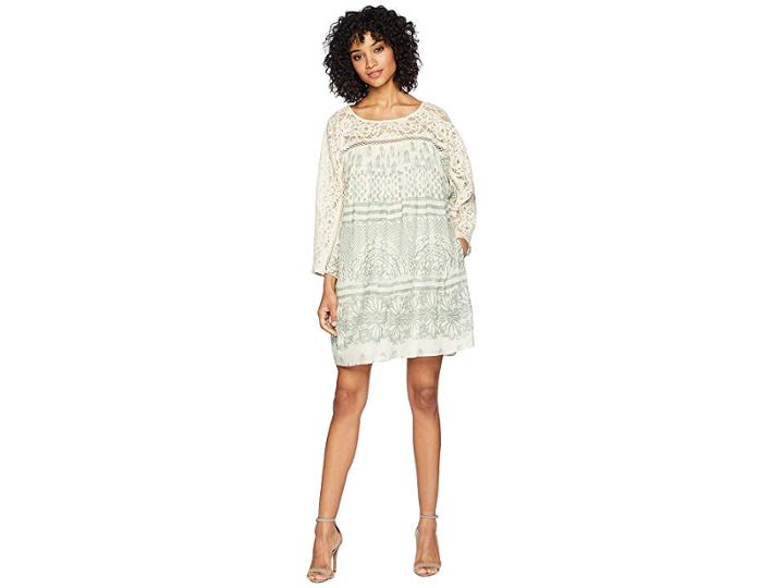Free People Sun Daze Mini Dress (ivory) Women's Dress
