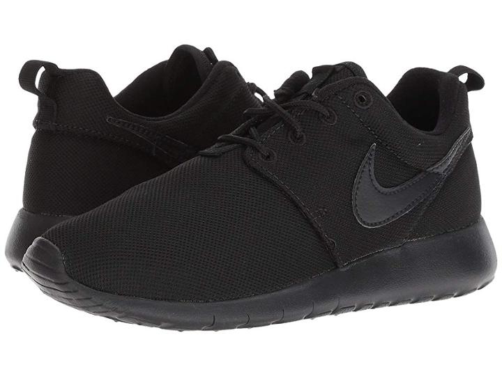 Nike Kids Roshe One (big Kid) (black/black/black) Boys Shoes