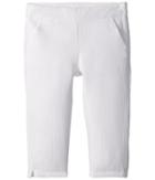 Janie And Jack Textured Knit Pants (toddler/little Kids/big Kids) (white) Girl's Casual Pants