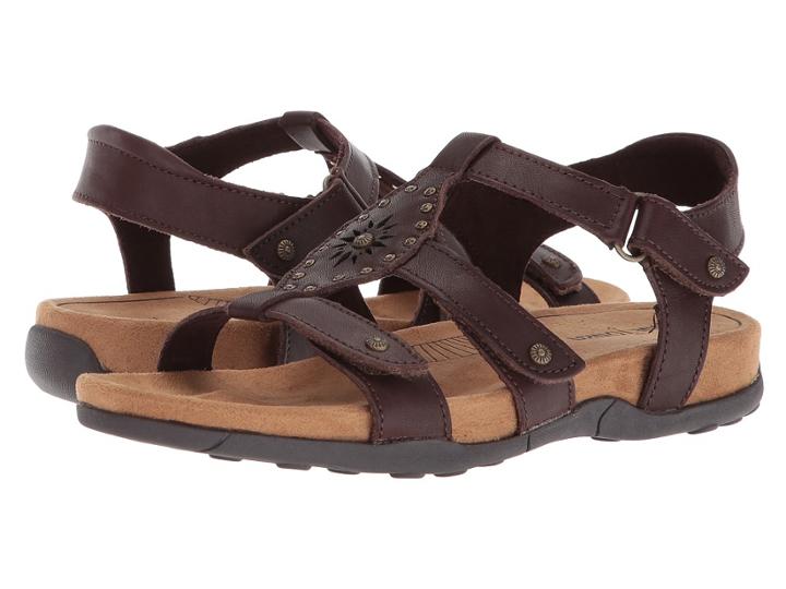 Minnetonka Bristol (chocolate Leather) Women's Sandals