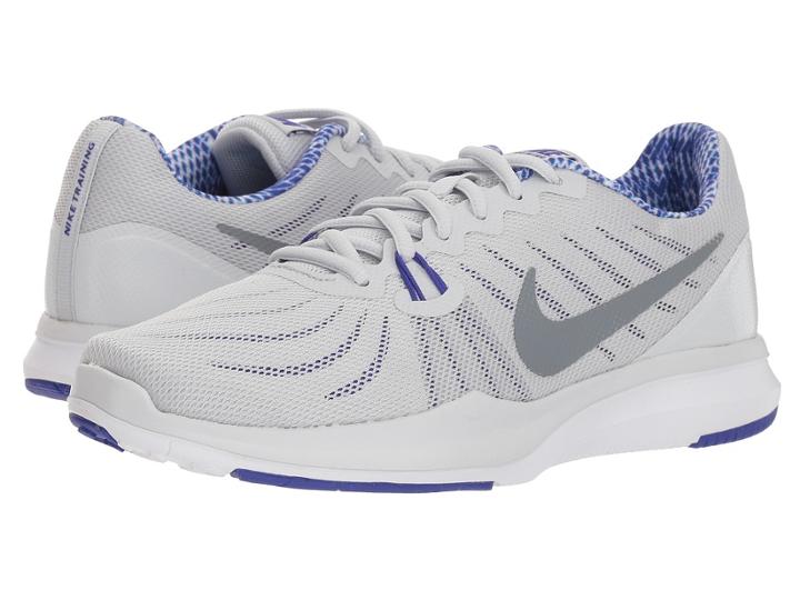 Nike In-season 7 (pure Platinum/cool Grey/indigo Burst) Women's Cross Training Shoes