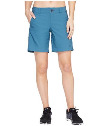 Under Armour Ua 8 Inlet Shorts (marlin Blue/marlin Blue) Women's Shorts