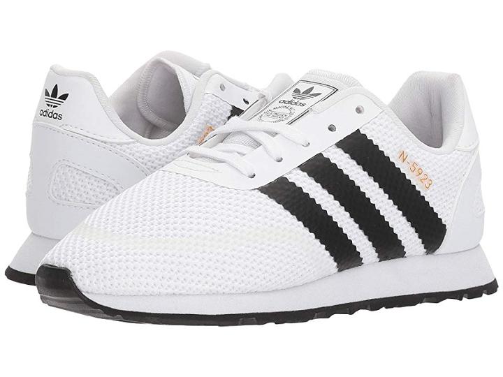 Adidas Originals Kids N-5923 Cls C (little Kid) (white/black/white) Boys Shoes