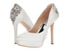 Badgley Mischka Viola (soft White Satin) High Heels