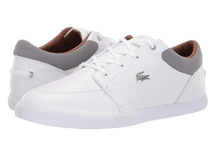 Lacoste Bayliss 118 1 U (white/grey) Men's Shoes