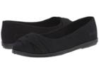 Blowfish Glo (solid Black Two-tone Flannel) Women's Flat Shoes