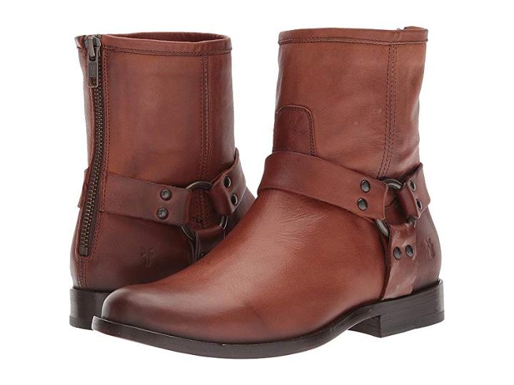 Frye Phillip Harness Short (cognac) Women's Boots