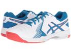 Asics Gel-game 6 (white/race Blue) Men's Tennis Shoes