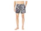 Ted Baker Plecoe Floral Mashup Print Swim Shorts (navy) Men's Swimwear