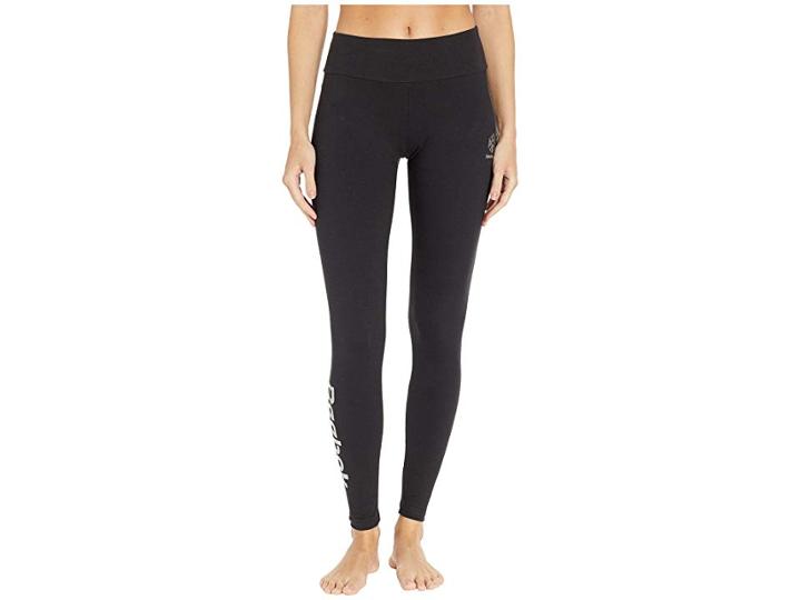 Reebok Classics Graphic Leggings (black) Women's Casual Pants