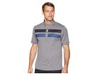 Travismathew Big Six Polo (heather Grey) Men's Short Sleeve Knit