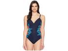 Miraclesuit Samoan Sunset Temptation One-piece (midnight) Women's Swimsuits One Piece