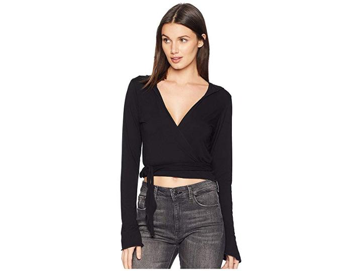 Onzie Ballerina Wrap (black) Women's Clothing