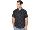Tommy Bahama Geo De Mayo Jacquard Shirt (black) Men's Clothing
