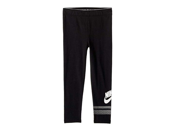 Nike Kids Sportswear Favorite Futura Leggings (toddler) (black) Girl's Casual Pants
