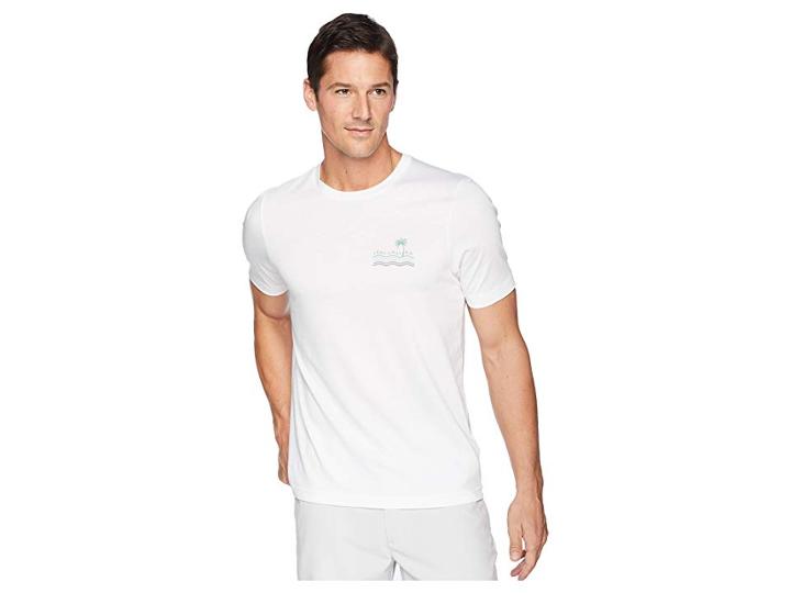 Travismathew Double Take Tee (white) Men's T Shirt