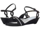 Touch Ups Mallory By Dyeables (black Satin) Women's Shoes