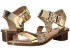 Sam Edelman Trina 2 (gold Shine Liquid Metallic) Women's Sandals