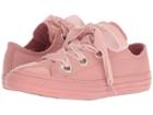 Converse Kids Chuck Taylor(r) All Star(r) Star Big Eyelets Ox (little Kid/big Kid) (rust Pink/rust Pink/rust Pink) Girls Shoes