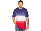 Huf Tt Gradient Short Sleeve Tee (twilight Blue) Men's T Shirt