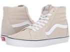 Vans Sk8-hitm (silver Lining/true White) Skate Shoes