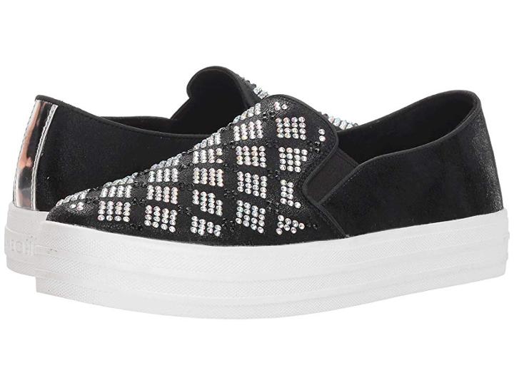 Skechers Double Up (black/silver) Women's Shoes