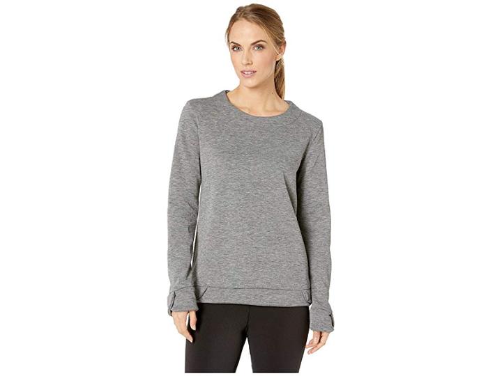 Fig Clothing Hux Sweater (heather Grey) Women's Sweater
