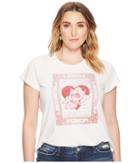 Lucky Brand Plus Size Heart Matchbox Tee (lucky White) Women's T Shirt